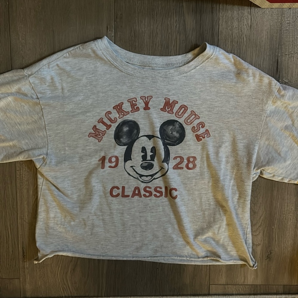 Disney Cropped T shirt